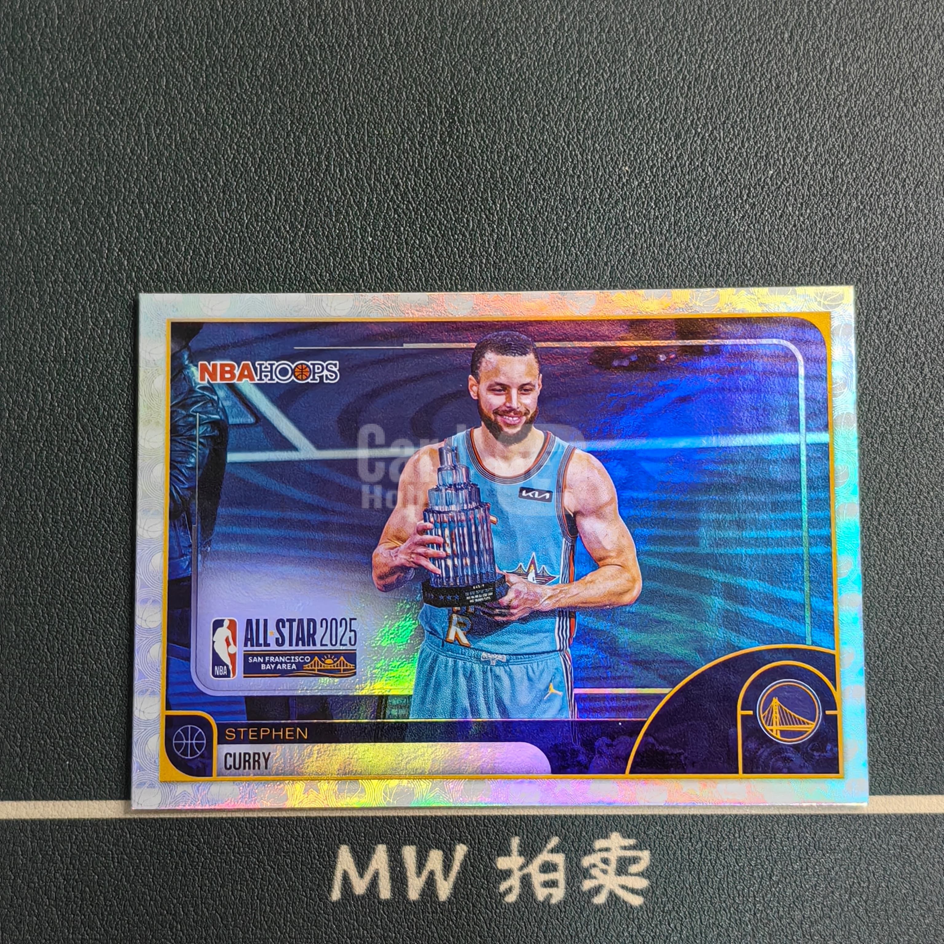 【MW拍卖】 斯蒂芬 库里 2025-26 Topps HOOPS 银折 NBA STEPHEN CURRY 勇士 全明星Base 3 -ZHOU