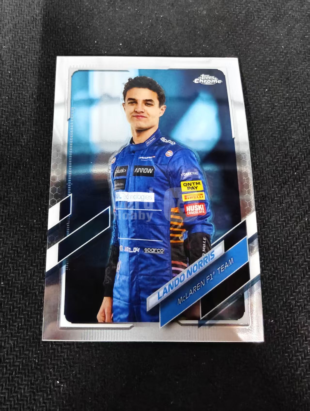2021 TOPPS CHROME LANDO NORRIS F1 赛车 迈凯伦车队 兰多诺里斯 划痕 边角瑕疵 #6