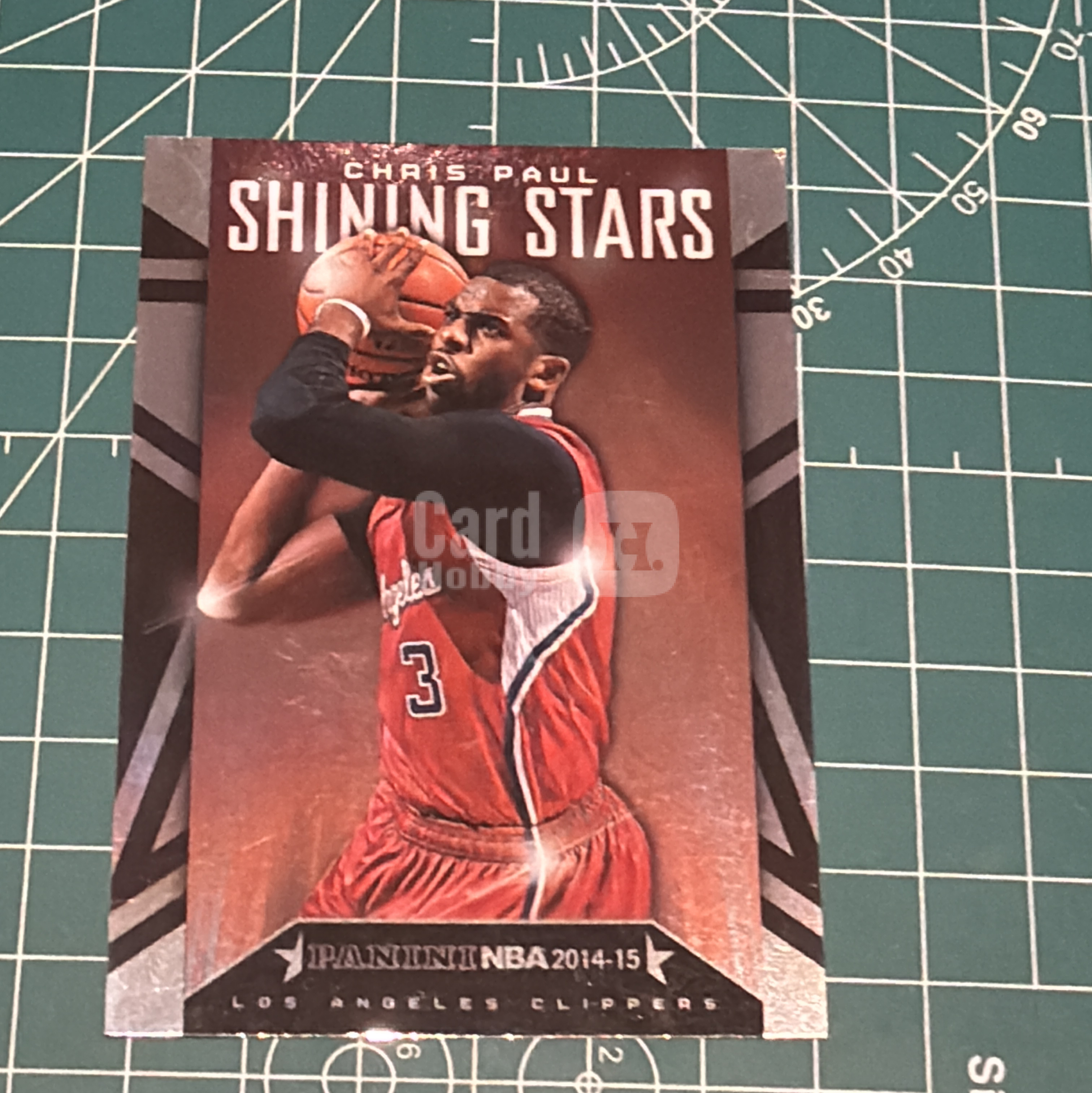 2014-15 Panini S.p.A Chris Paul 中雅图/中亚图 克里斯保罗 CP3 聚光灯特卡 闪耀明星 闪卡 Shining Stars 老卡 绝版卡 稀有大比例