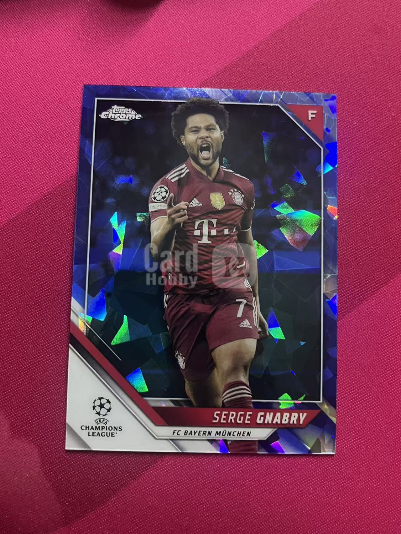 2022 Topps Chrome Serge Gnabry #143 拜仁慕尼黑 加布里埃尔 蓝宝石tc 蓝碎冰 A93