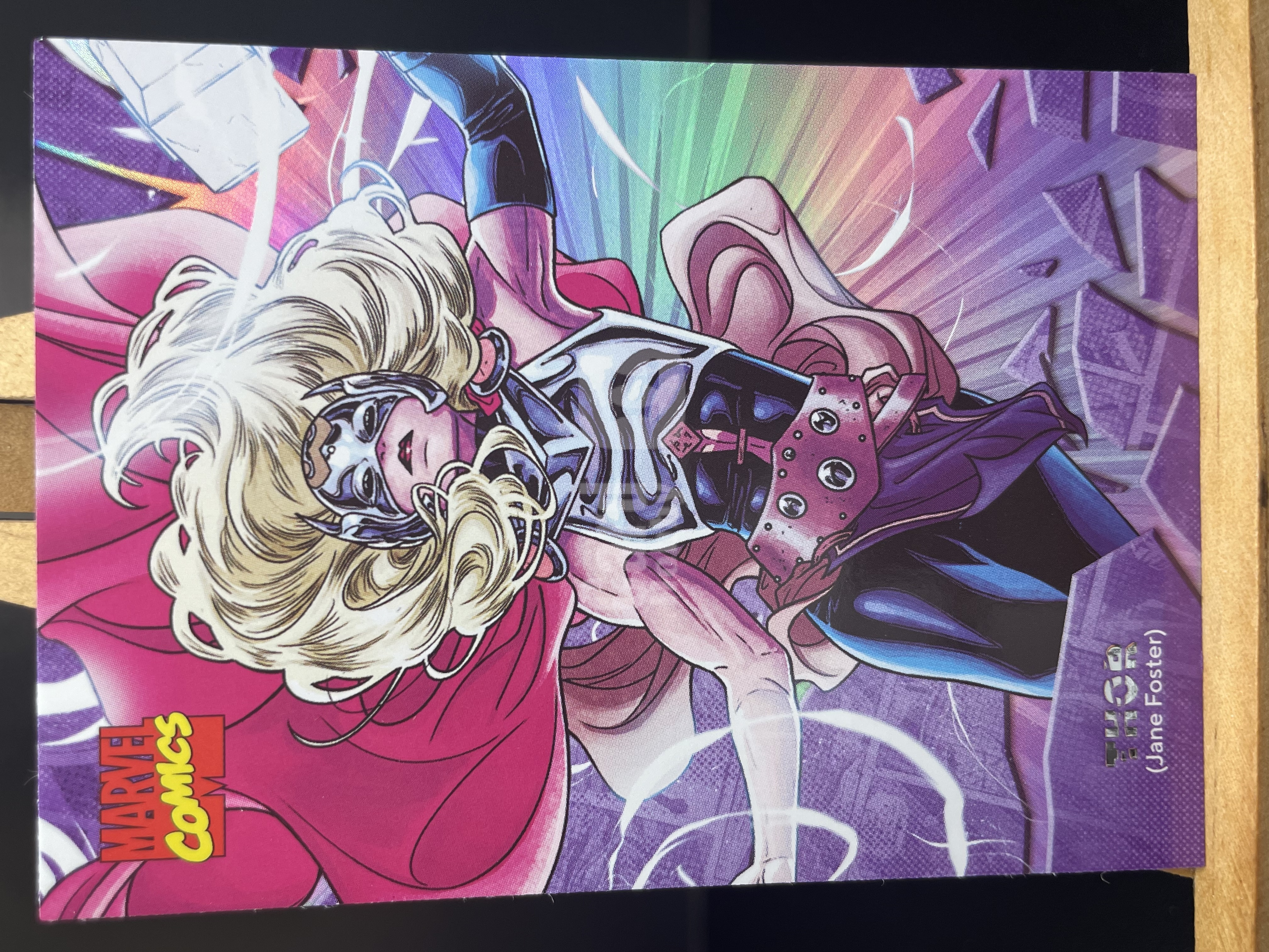 (T2)2023 漫威 FINDNG CARD MARVEL 折射 索尔 女雷神 实卡好看 收藏凑套必备 卡品如图 !!!