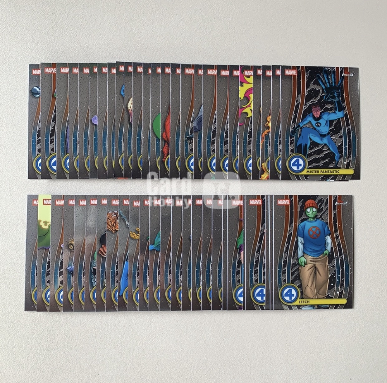 2026 Topps Marvel (MCU) Finest 神奇四侠 Fantastic Four 65周年 普卡 Base 一级 1级 1-50全套 打包 品相如图 凑套必备 Lzc