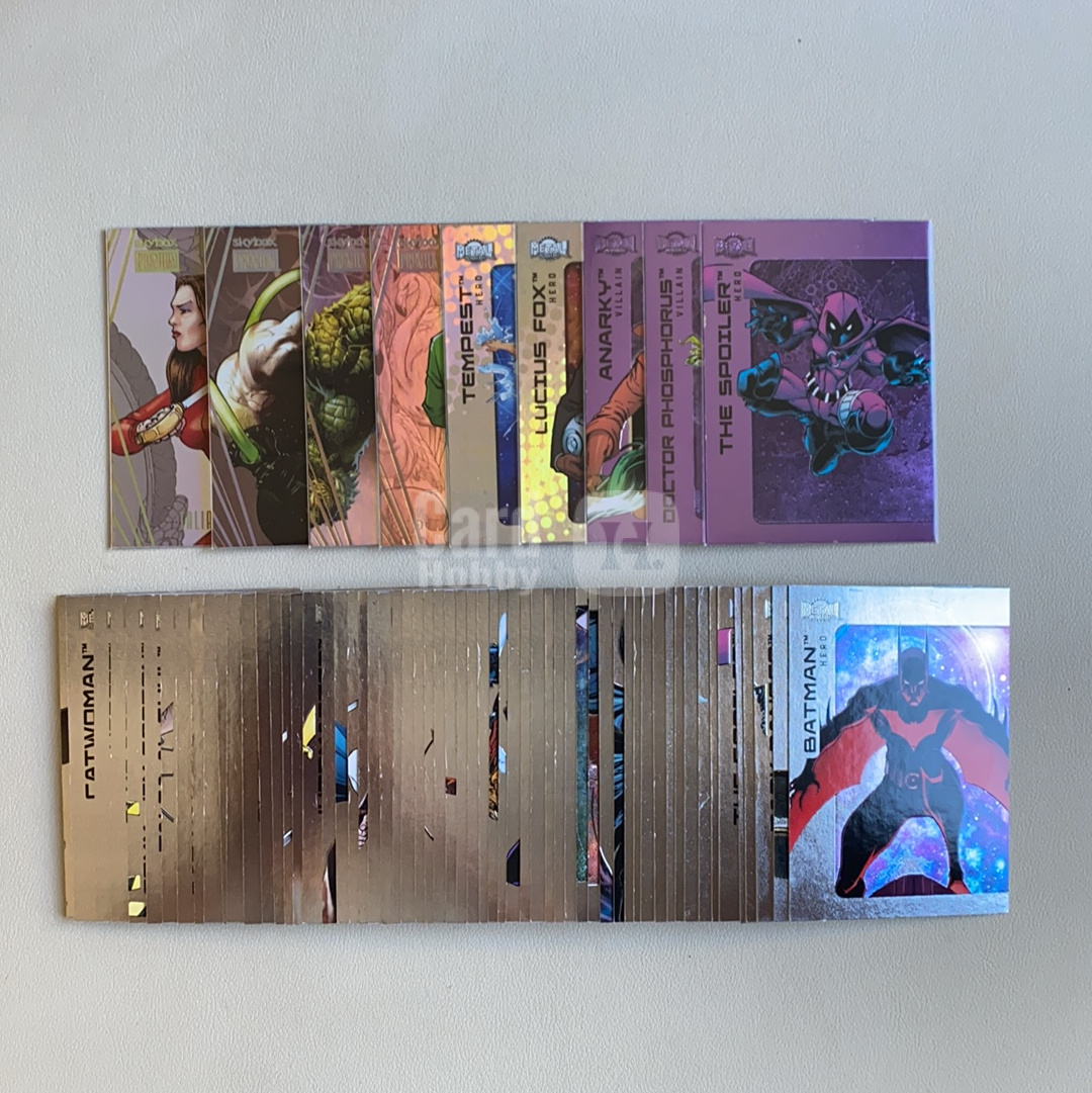 【弈卡代拍】2025 SkyBox Metal Universe Batman 金属宇宙 蝙蝠侠系列 DC宇宙 普卡 base 紫平行 特卡 银折 蝙蝠侠等 打包 品相如图 凑套必备 火哥