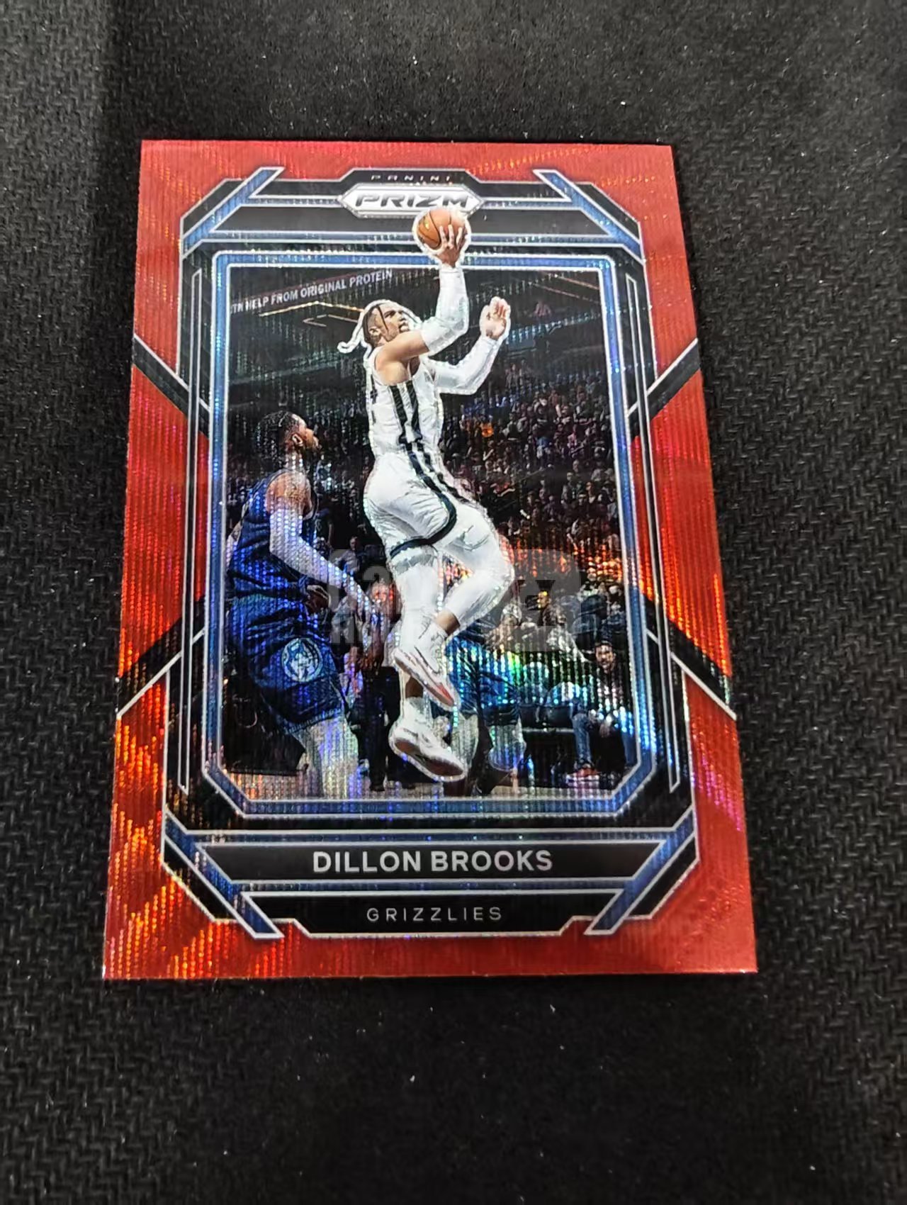 2022-23 Panini Prizm Dillon Brooks 狄龙 布鲁克斯 灰熊 红波纹 PZ 划痕 边角瑕疵 #205