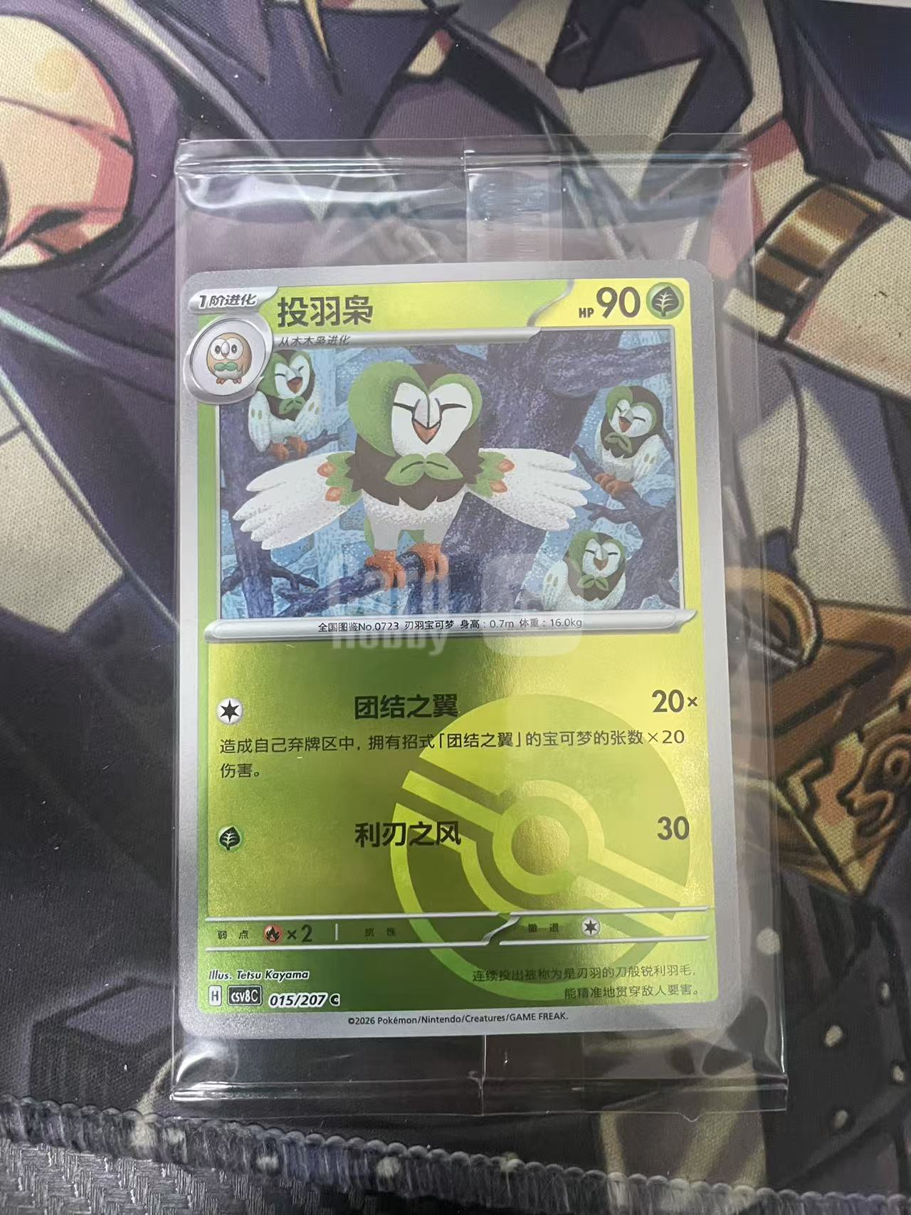 2025 Pokemon TCG 1 投羽枭 硬币包 原封袋 chs 宝可梦 简中 木水拍卖 184