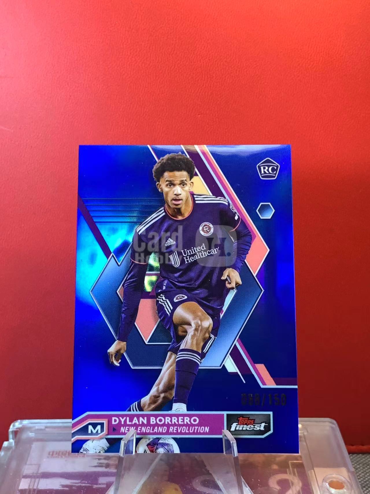 (詹叔代拍)2022-23 Topps Finest 美职联 MLS Dylan Borrero 博雷洛 RC新秀 068/150编 顺丰寄付 泰山