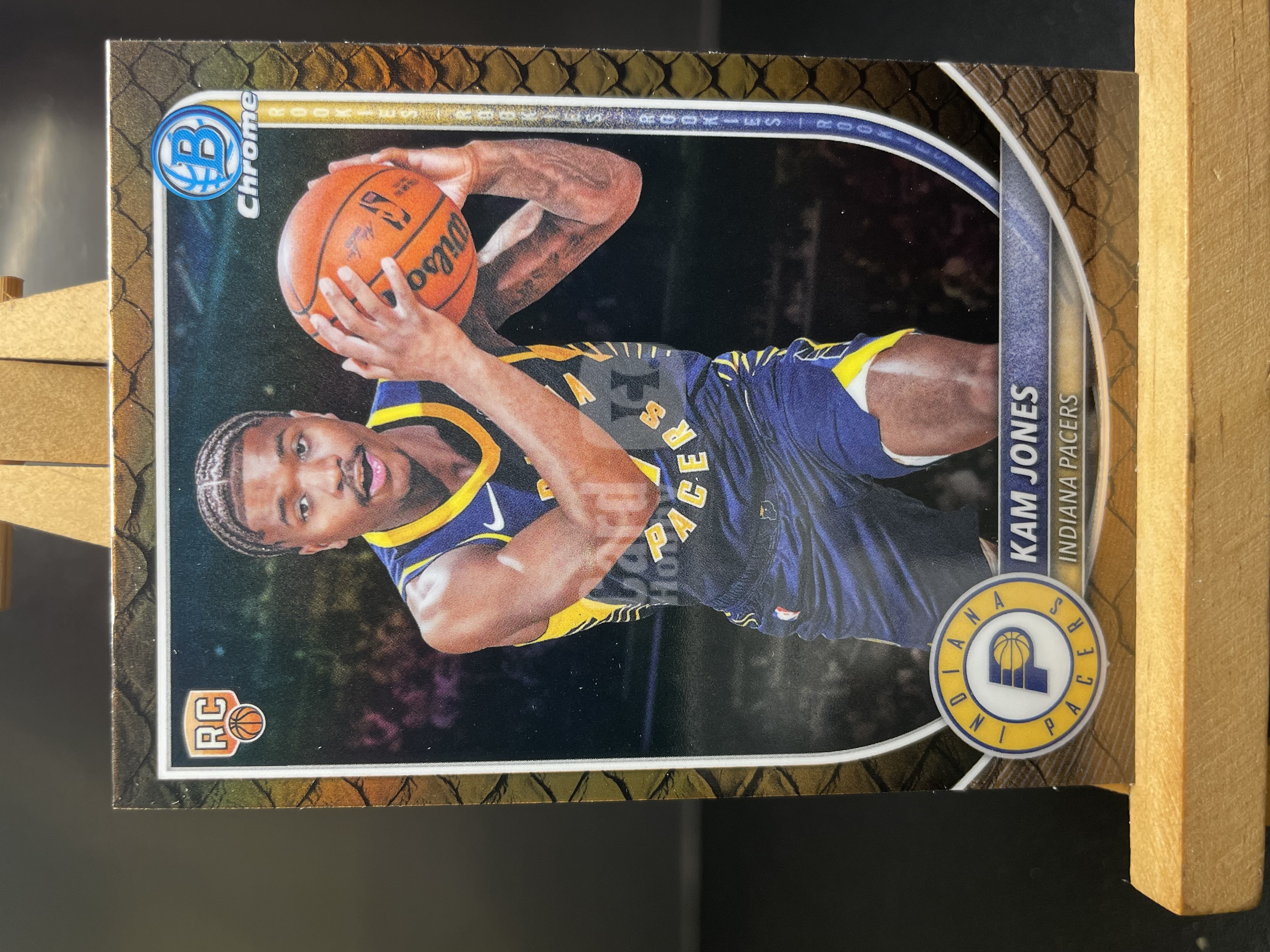 (A7) 2025 TOPPS 棕 蛇纹折 新秀RC 卡姆 琼斯 步行者 近期大热球星 收藏凑套必备 卡品如图 !!!