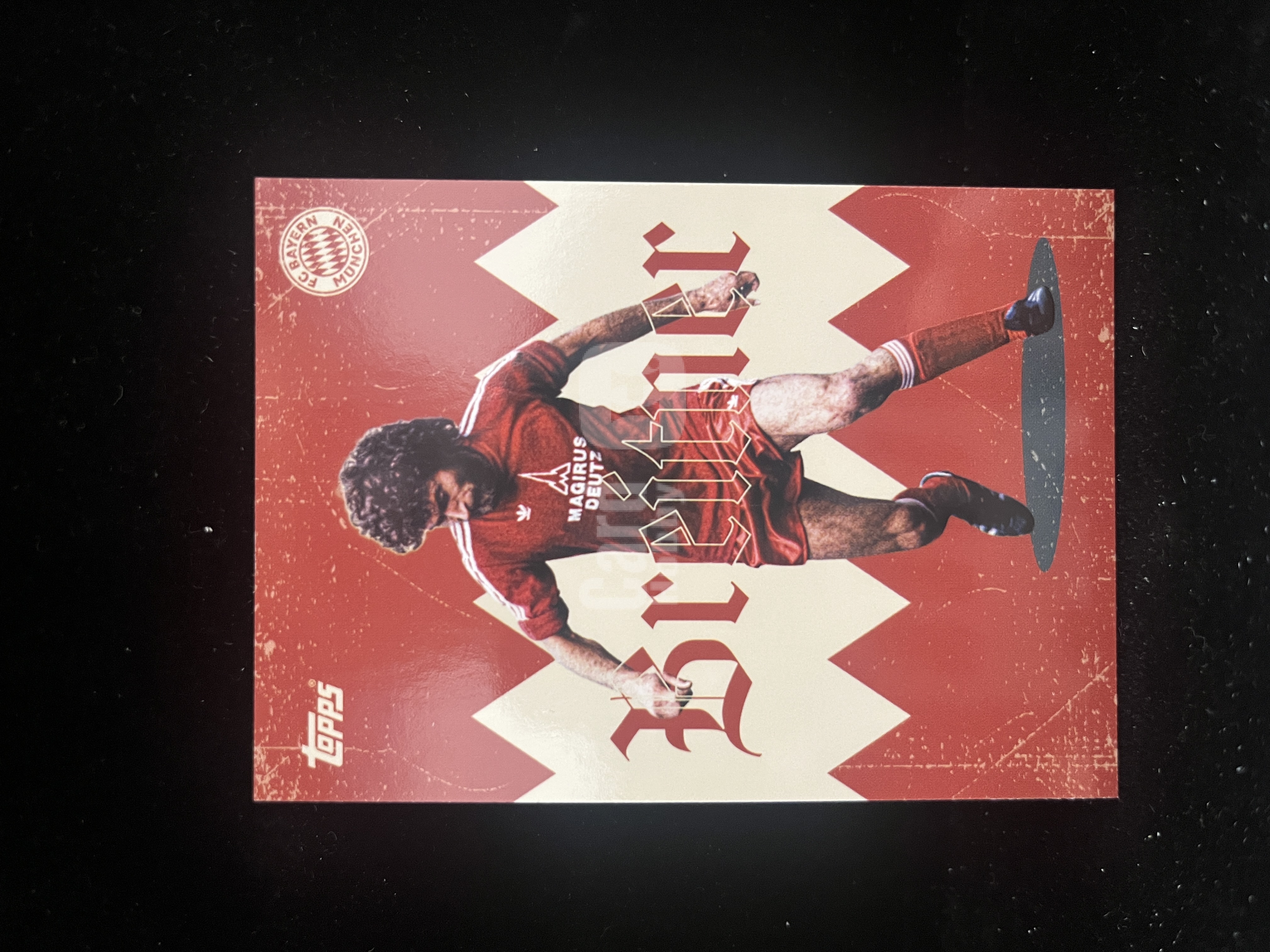 免费代拍 Topps FC Bayern Munchen Team Set 德甲 保罗·布莱特纳 Paul Breitner 卡品如图#I159