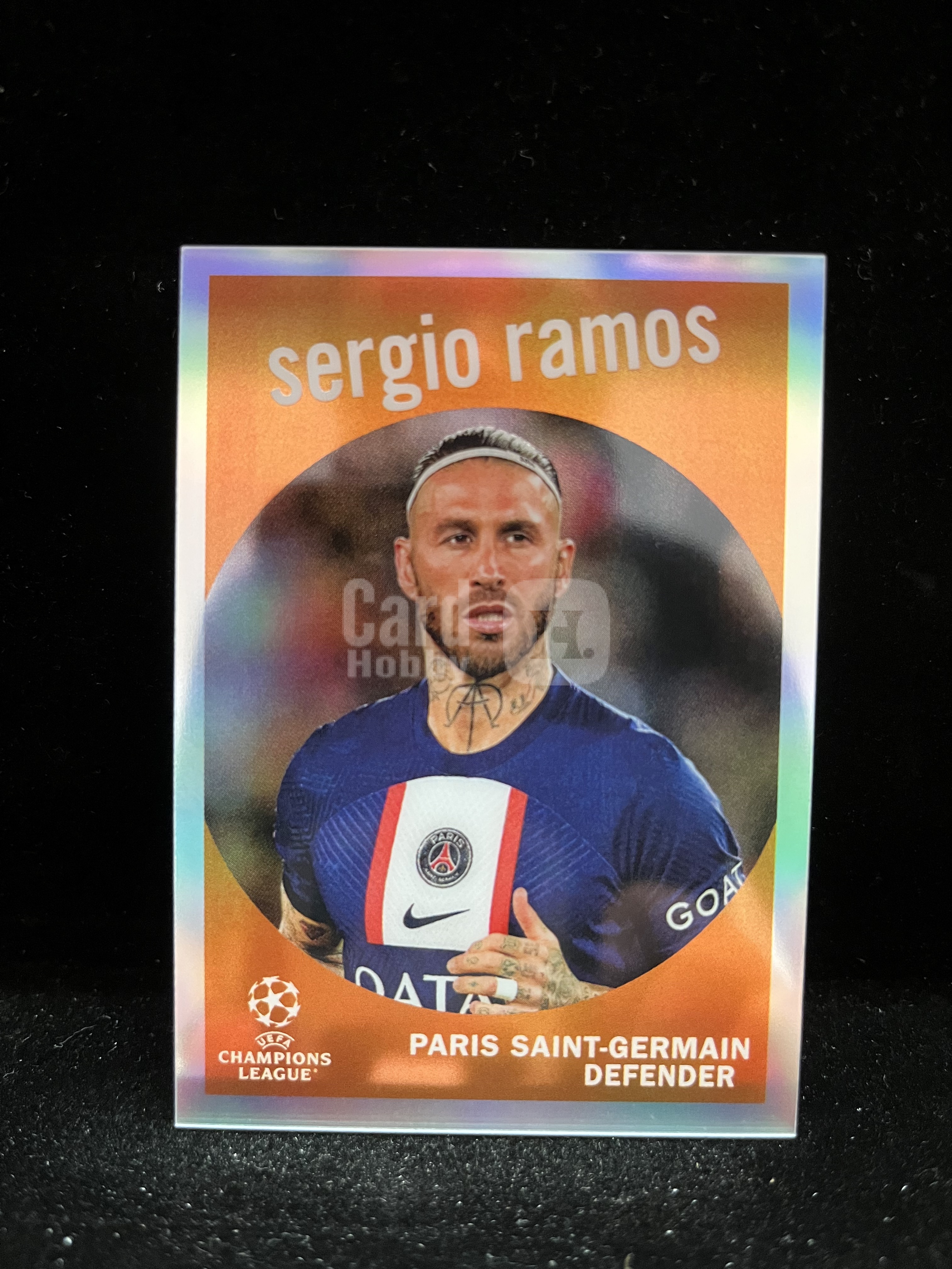 免费代拍 2023 Topps Chrome 欧冠 拉莫斯 Sergio Ramos 折射 卡品如图#E907