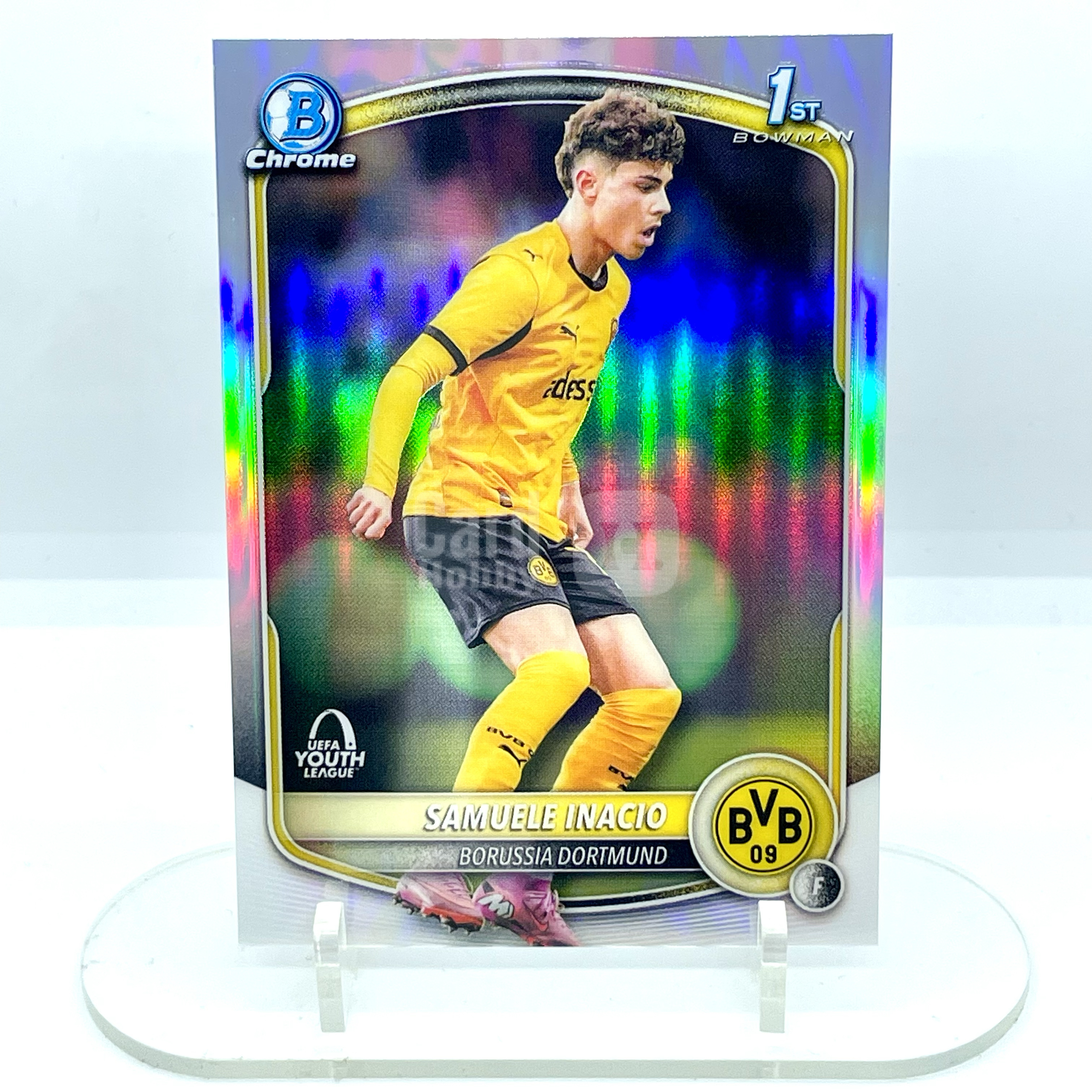 2526 Topps Chrome Dortmund Samuele Inacio Bowman 1ST RC 基础卡 伊纳西奥 新秀 多特蒙德 欧冠 不保卡品【芥末-阿玮】2
