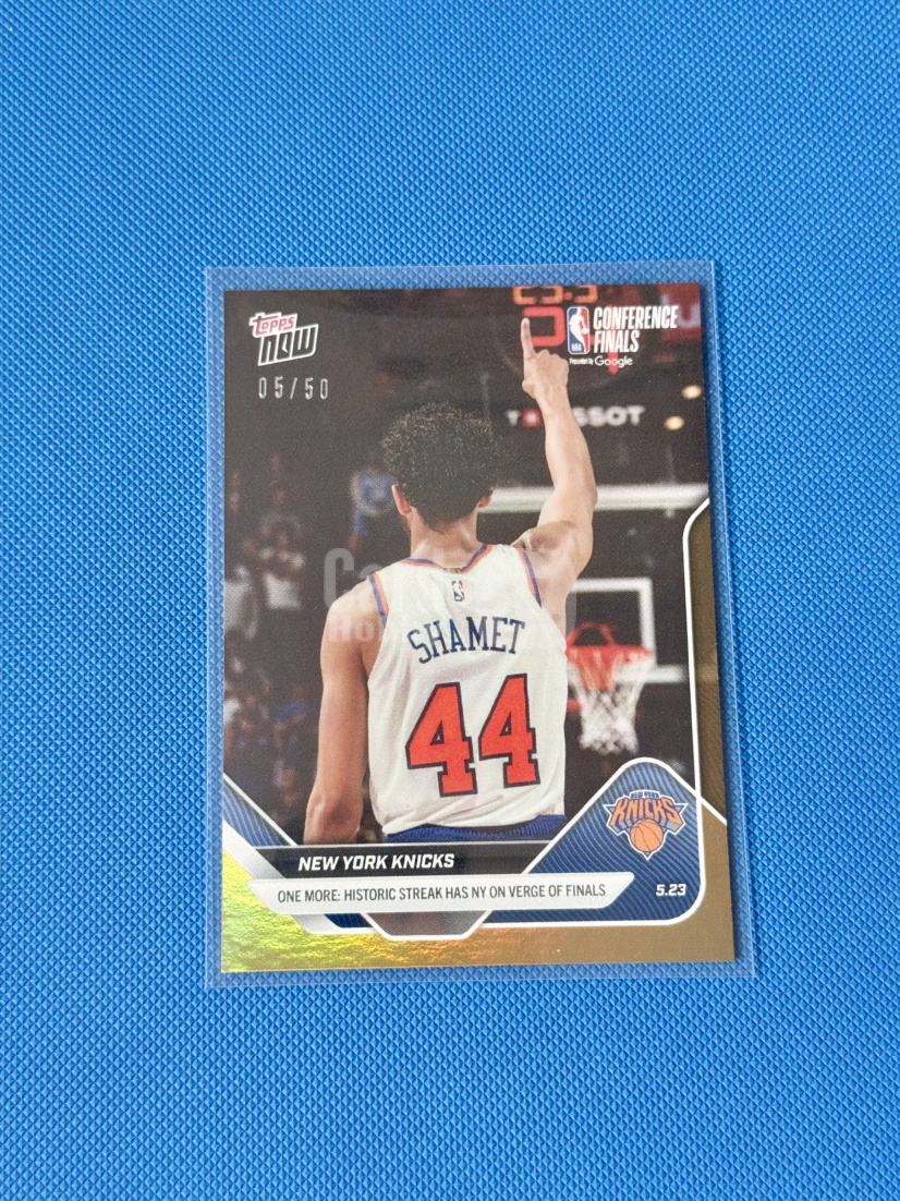2026 Topps Landry Shamet New York Knicks尼克斯 兰德里沙梅特 50编 敢打敢冲 