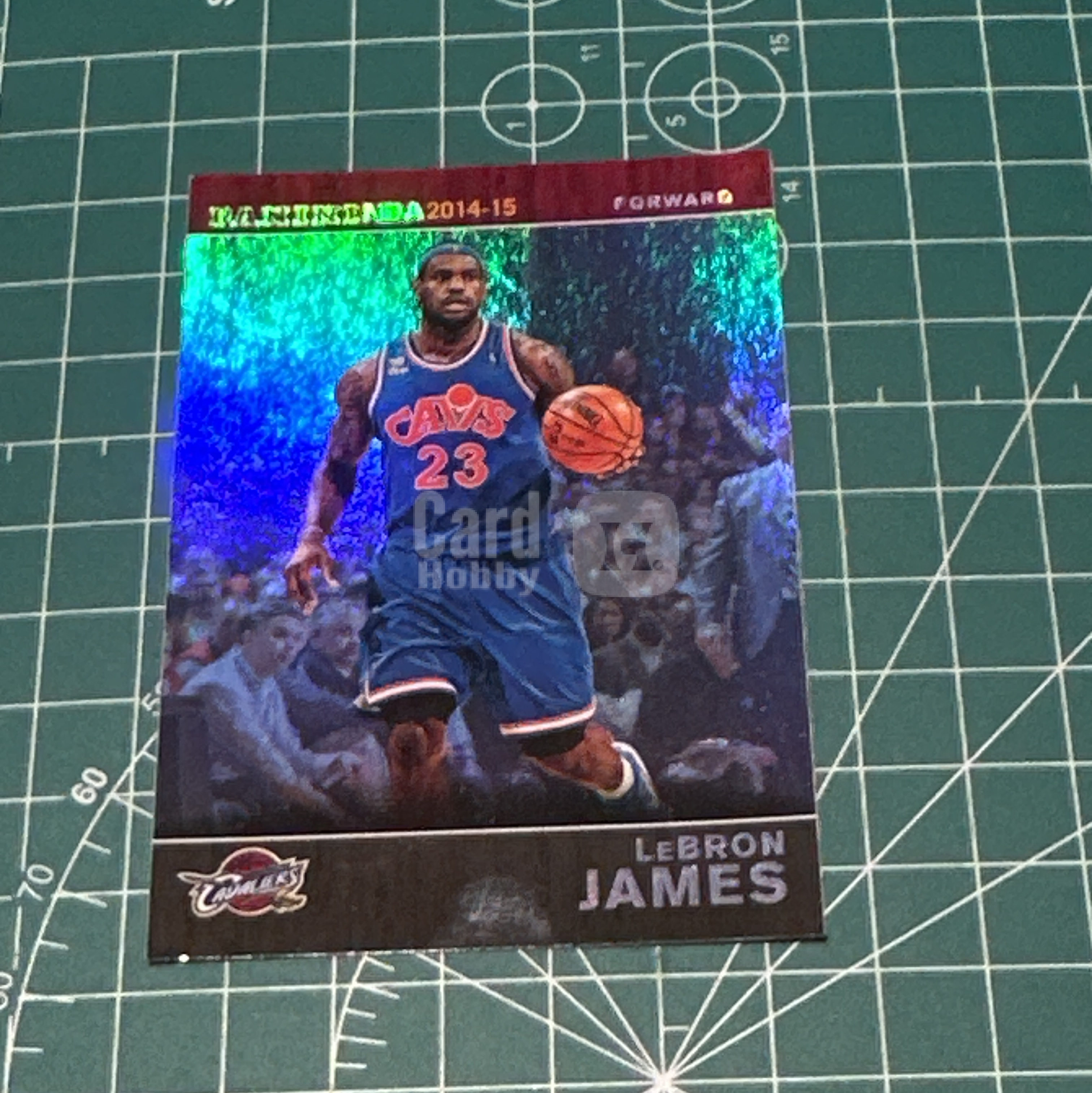 2013-14 Panini Americana LeBron James S.p.a. 勒布朗詹姆斯 小皇帝 LBJ 折射 银折 老北京 总决赛选图 闪卡 特卡 十年老卡 绝版卡 稀有大比例 角瑕