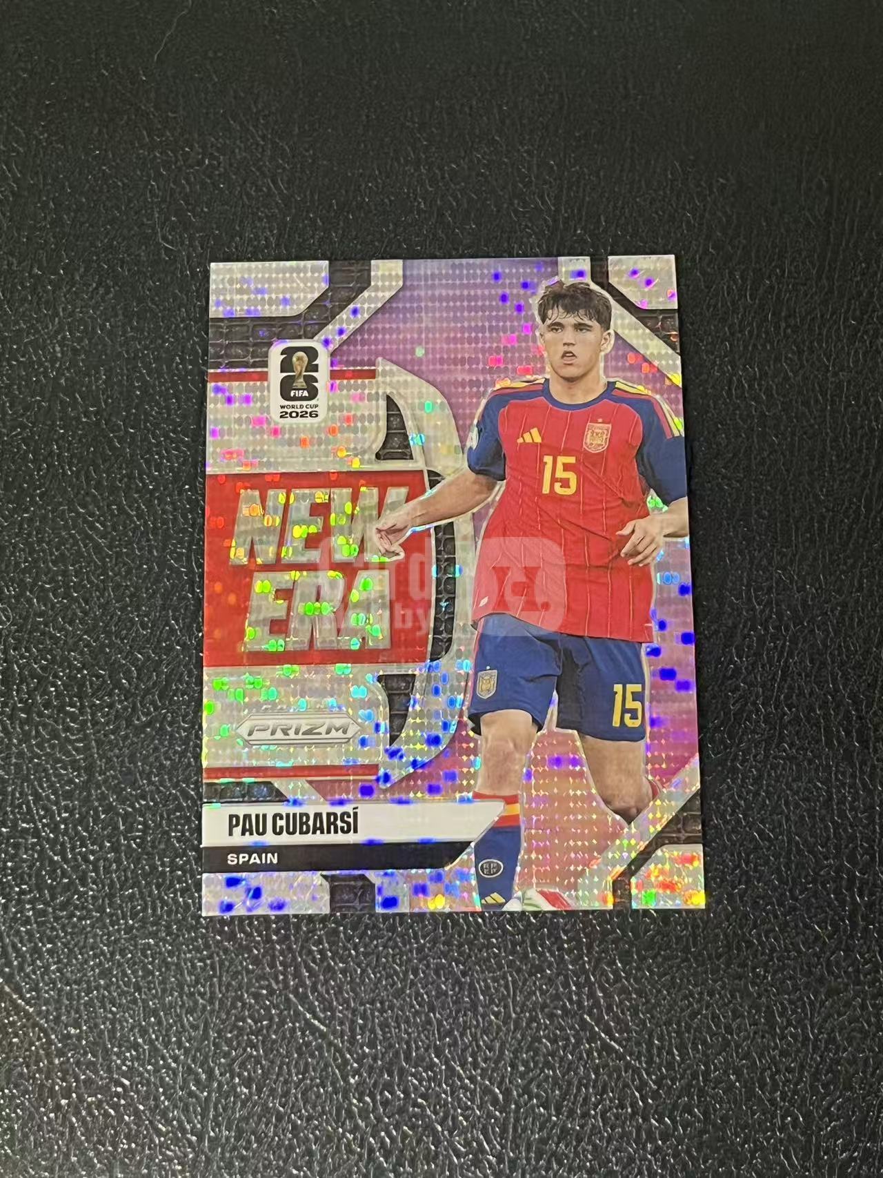 2026 Panini World Cup Prizm pau cubarsi 库巴西 特卡 脉冲折 西班牙 世界杯 银折 实卡精美 卡品如图 LA-5