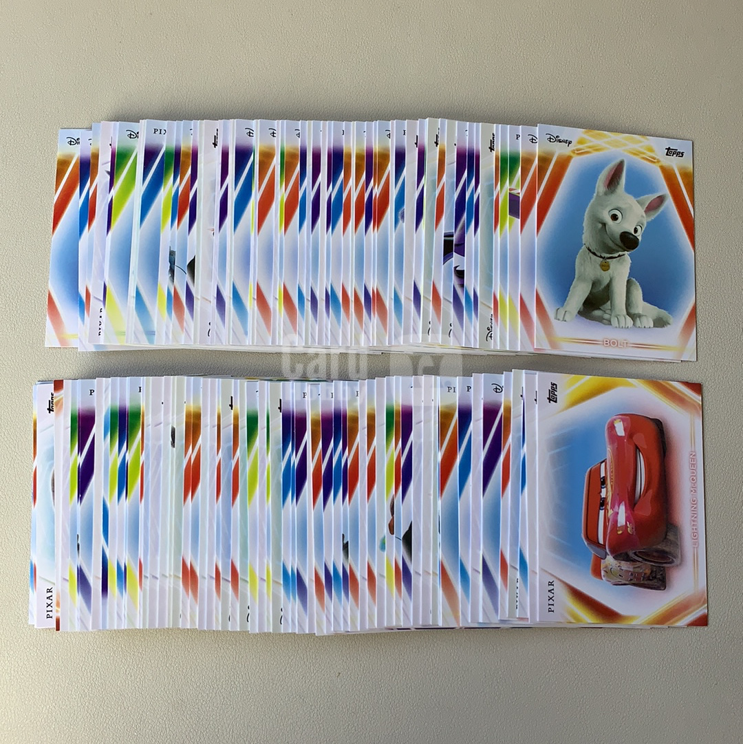 2026 Topps Disney Chrome 迪士尼 TC 霓虹 Neon Pixar 皮克斯 普卡 base 赛车总动员 玩具总动员 心灵奇旅等 打包 品相如图 凑套必备 11