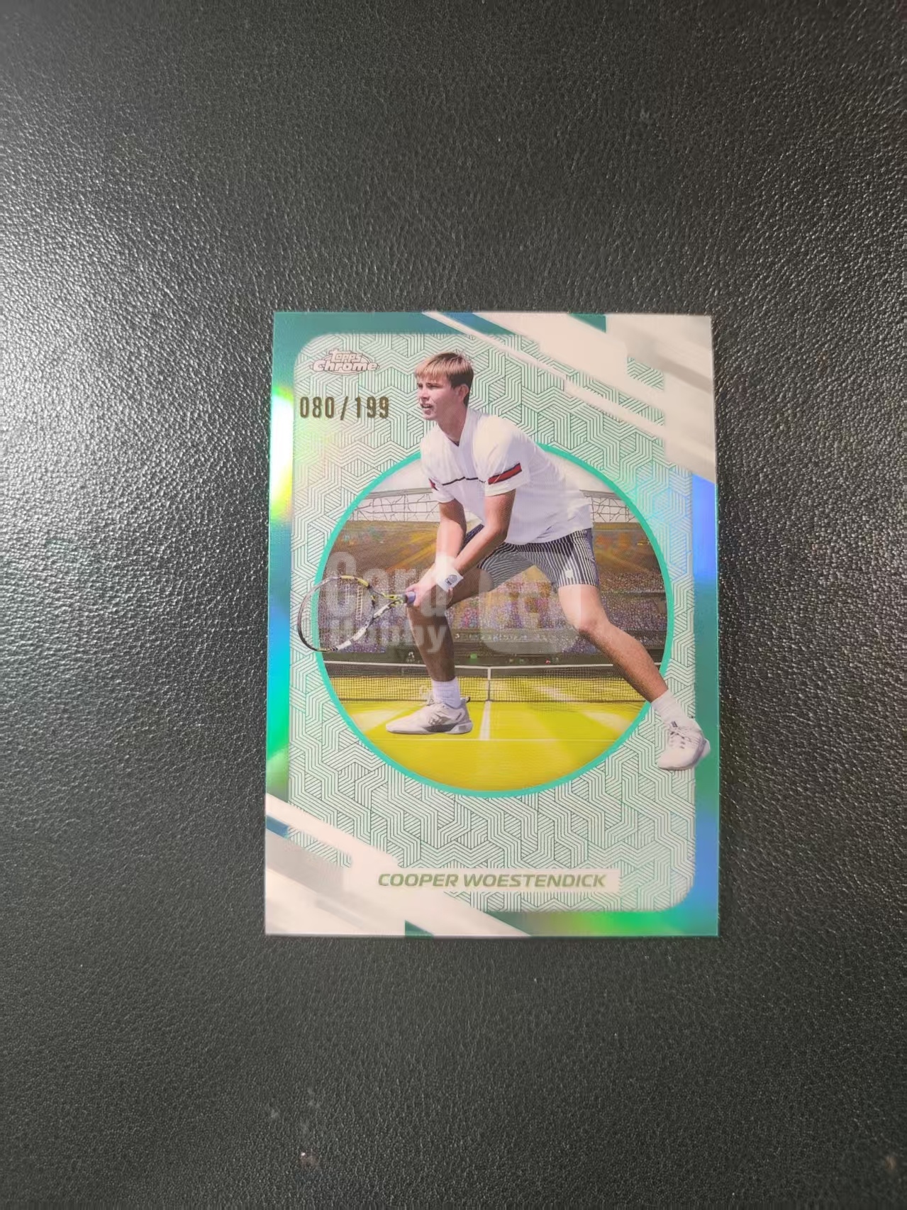 2026 Topps Chrome Cooper Woestendick 【柠檬拍卖】库珀 沃斯滕迪克 199编 青折 折射 网球 TC 微瑕如图 #020