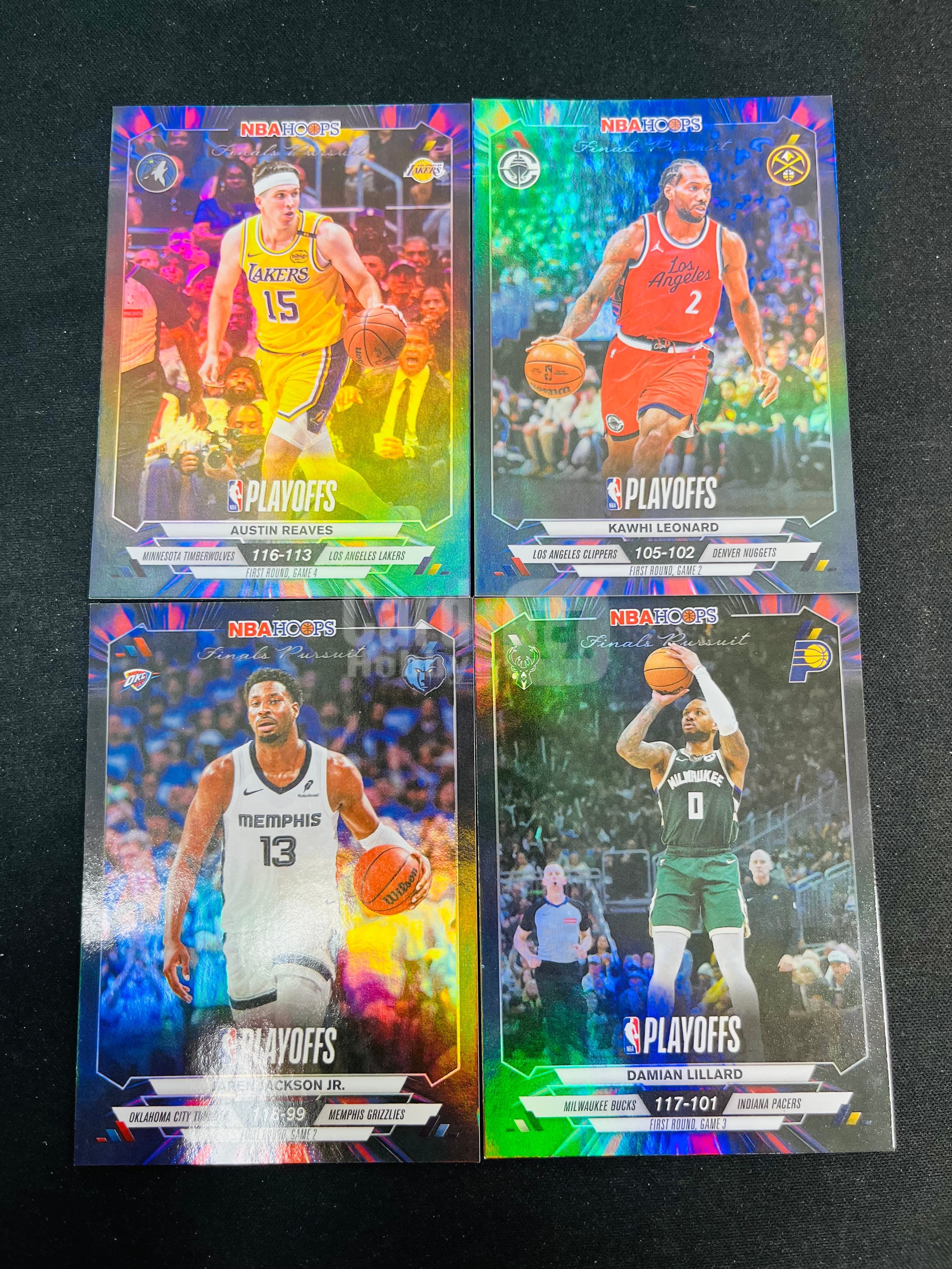 【古都代卖】 2025-26 Topps Hoops 利拉德 伦纳德 里弗斯 小贾伦 杰克逊 银折 冠军之路 Playoffs 不保卡品 一图 ...