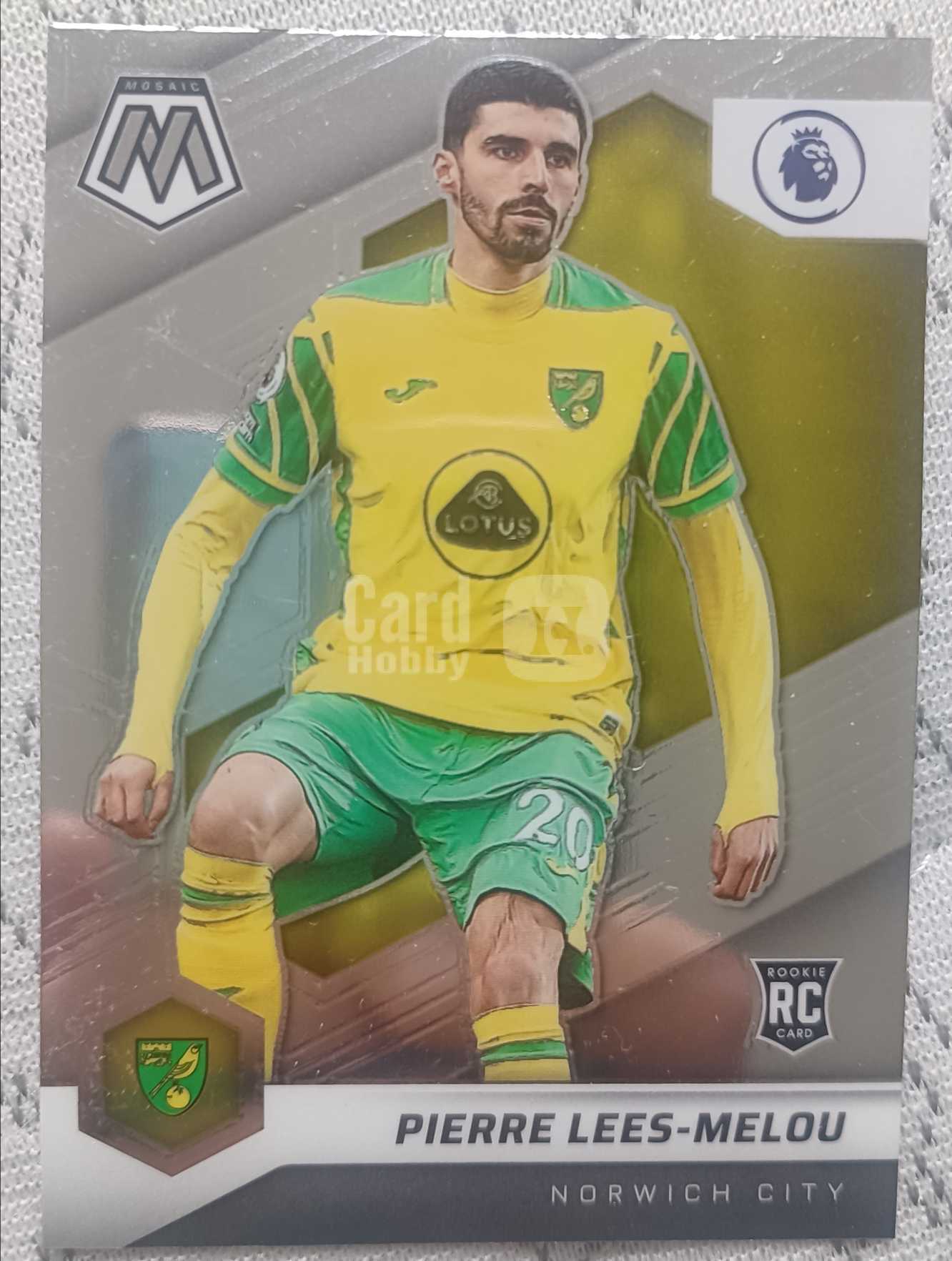 2021-22 Panini Mosaic Pierre Lees Melou RC 【接代拍】英超 马赛克 Chrome base 新秀 RC 皮埃尔·里斯·米卢 法国🇫🇷 诺维奇 尼斯 布雷斯特