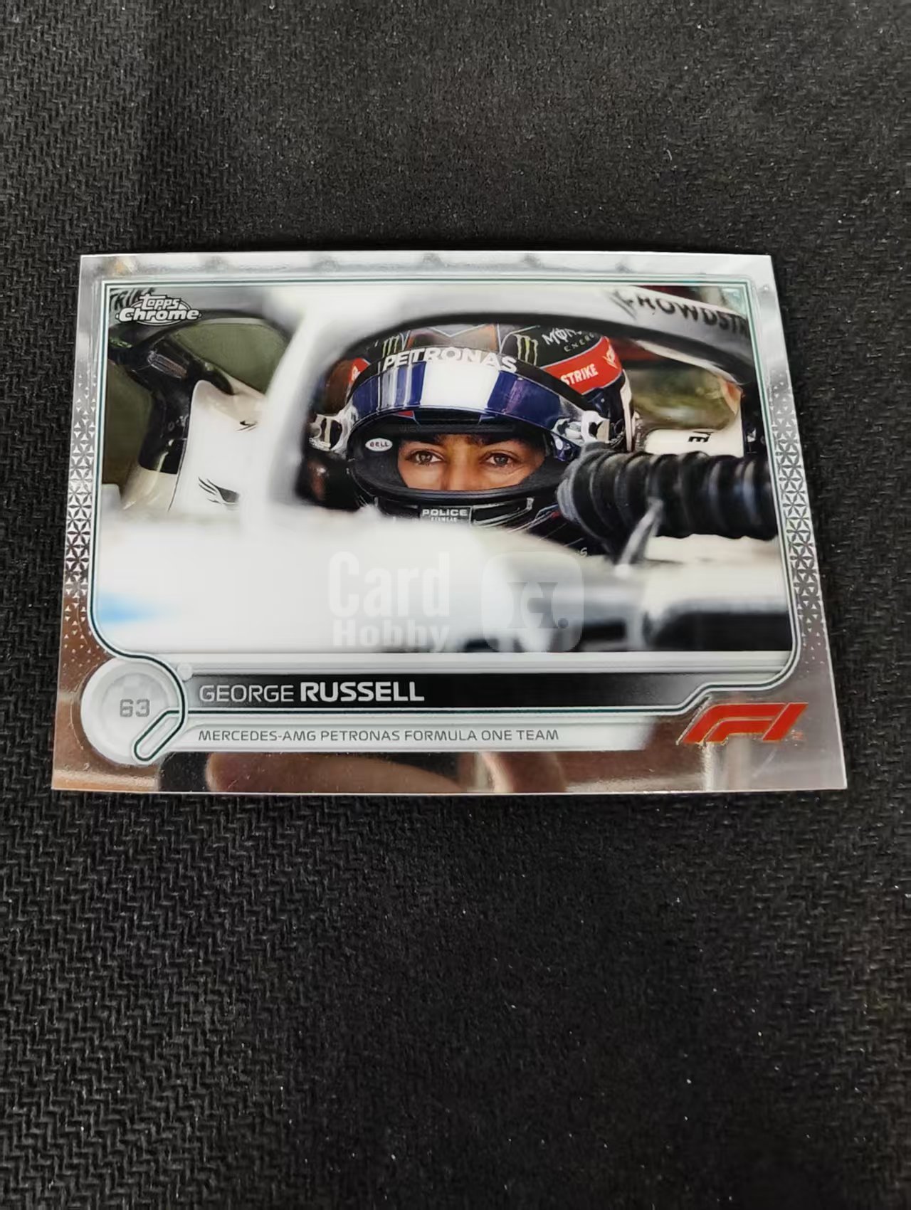 2022 Topps Chrome F1 George Russell 乔治 拉塞尔 梅奔 划痕 边角瑕疵#19