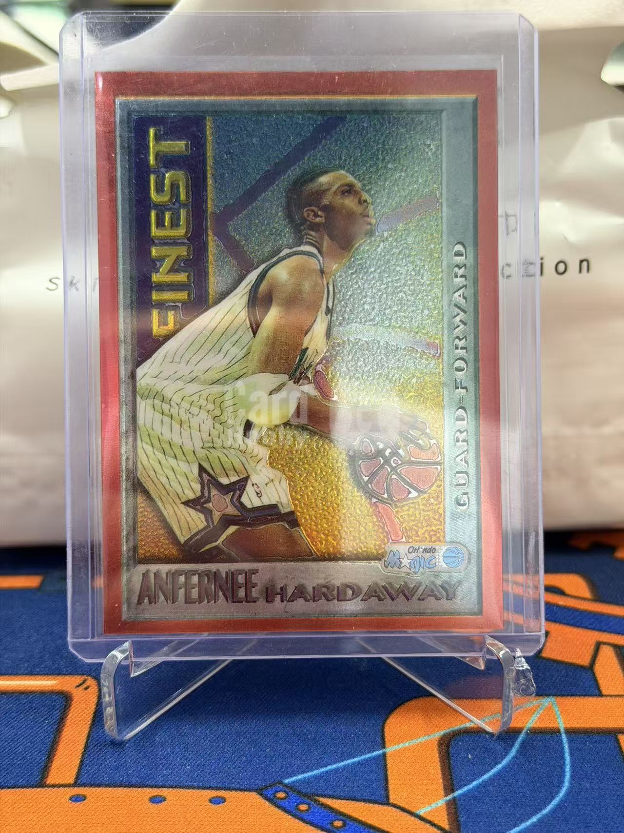1996 Topps Finest Anfernee Hardaway 安芬尼 哈达威/便士 奥兰多魔术 Mystery Finest特卡 #M3 卡固官方代卖 Gordon