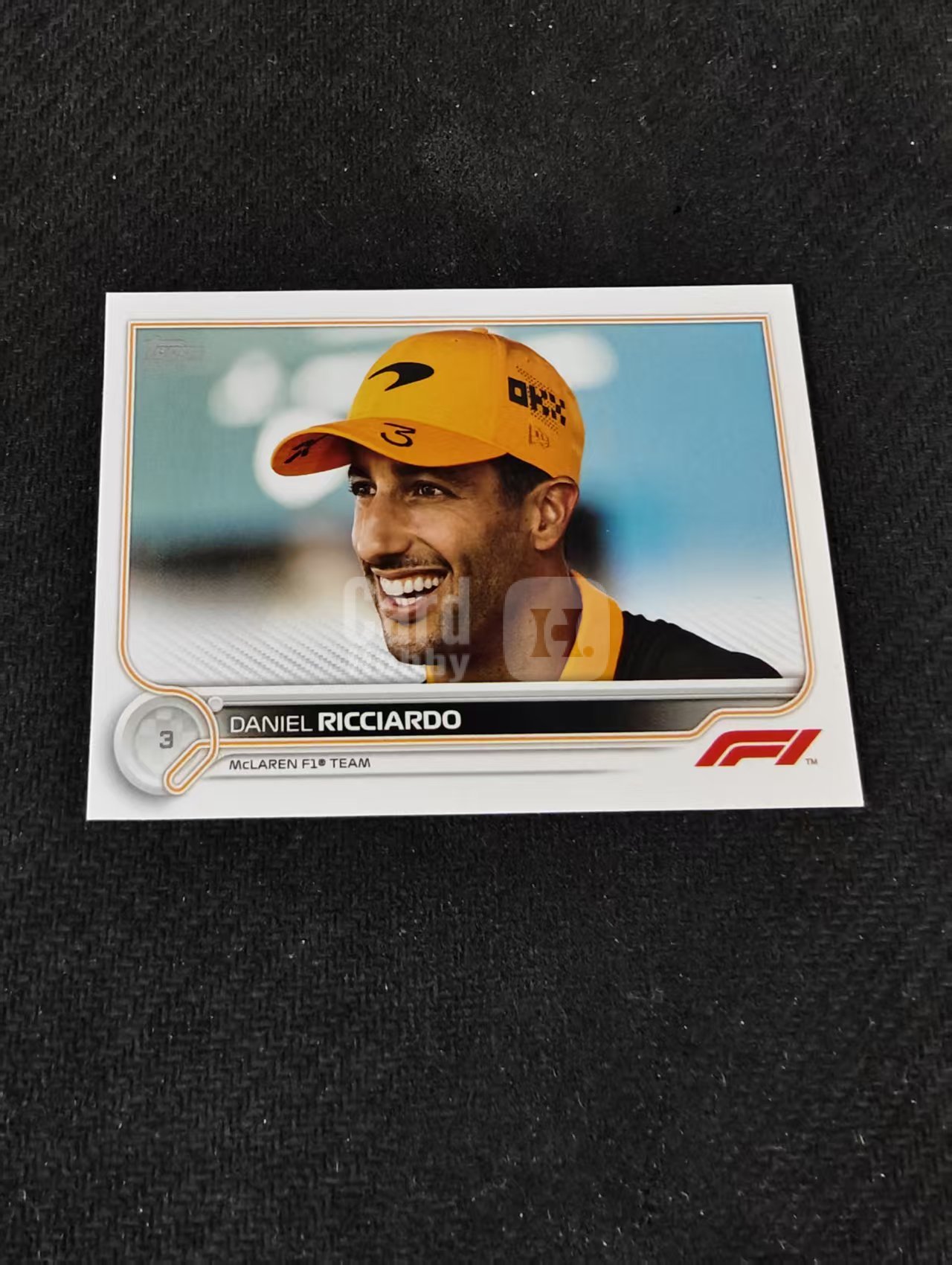 2022 Topps Chrome F1 Daniel Ricciardo 丹尼尔 里卡多 迈凯伦车队 划痕 边角瑕疵 @38