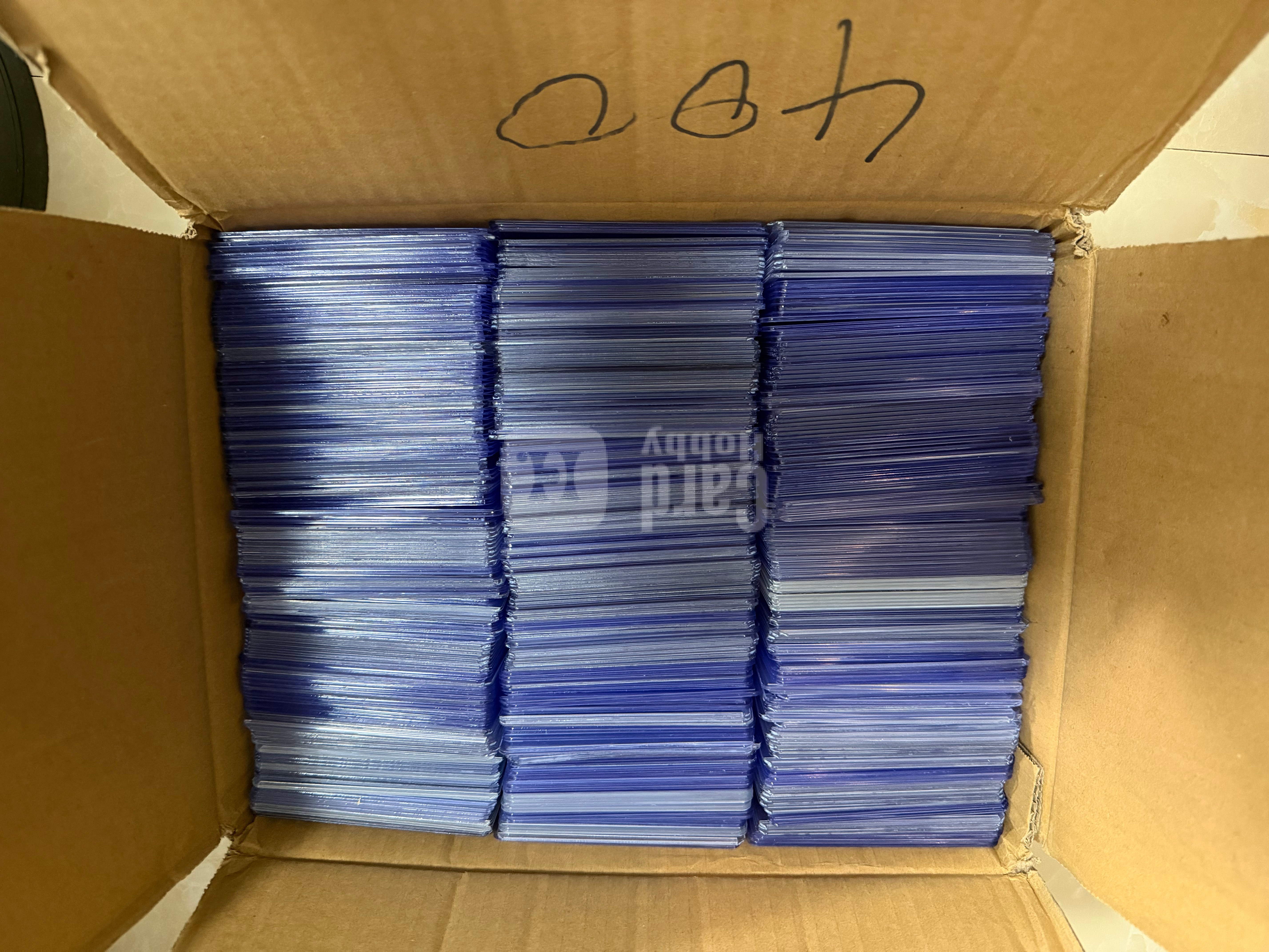 Hobby Cards 卡夹 蓝光卡夹（35PT 55PT 都有）LOT 400个 打包 专用 球星卡 （不支持本店卡合并，刚好一整箱） 二手 一单一包裹 不保品相
