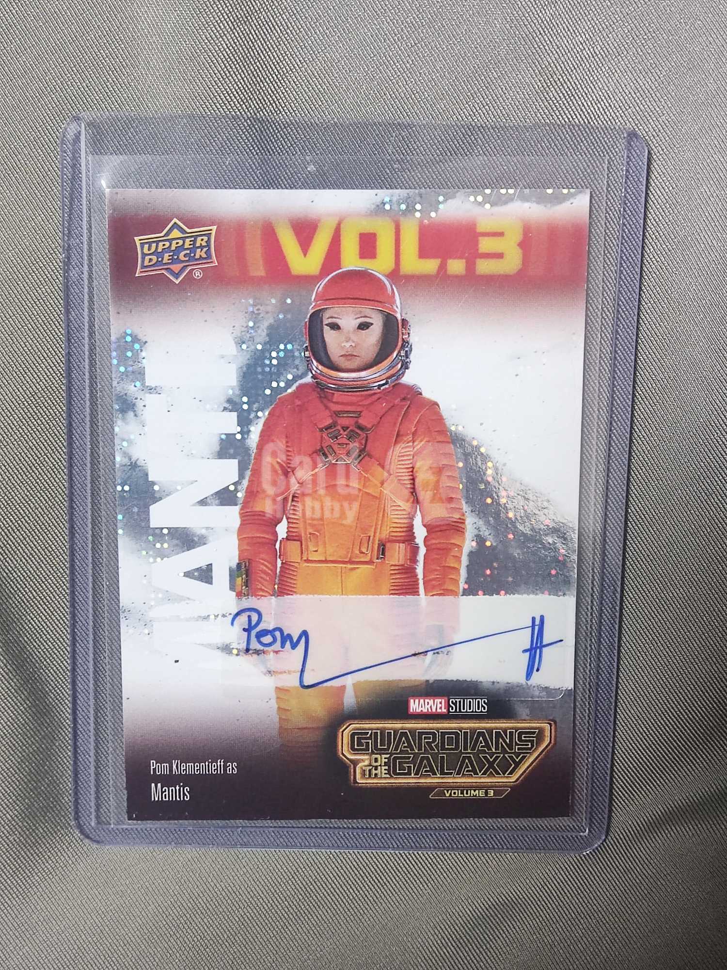 2024 Upper Deck Marvel (MCU) 漫威 银河护卫队 vol.3 12/50编 螳螂女 Mantis 特卡签字 大比例 收藏必备 卡品如图