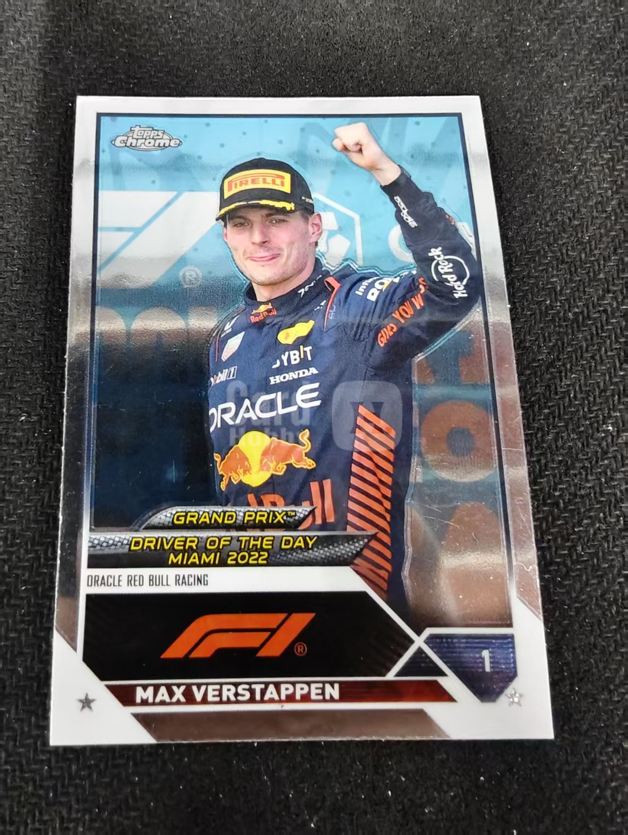 2023 Topps Chrome F1 Max Verstappen 维斯塔潘 红牛 划痕 边角瑕疵 #170