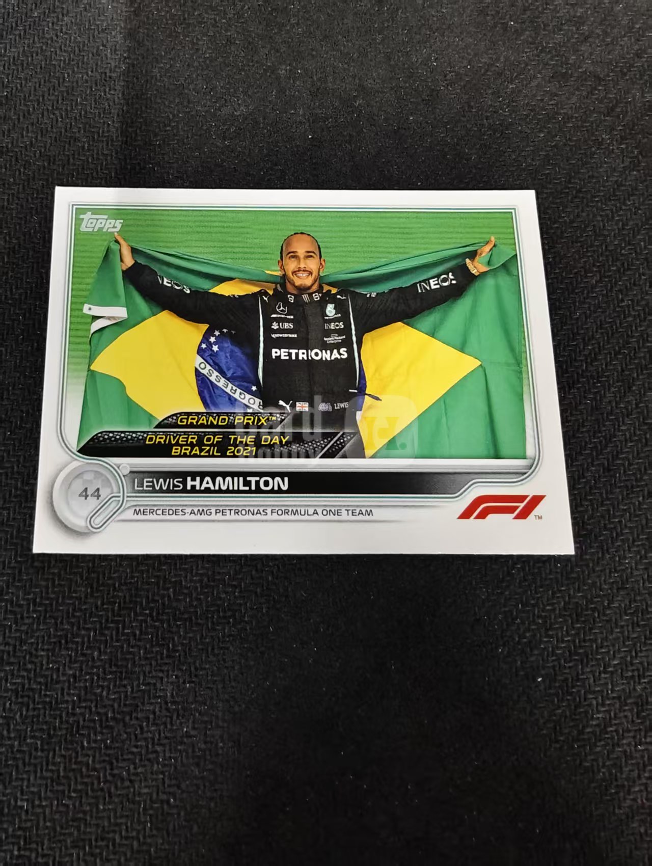 2022 Topps Chrome F1 Lewis Hamilton 刘易斯 汉密尔顿 AMG梅赛德斯奔驰 划痕 边角瑕疵 @190
