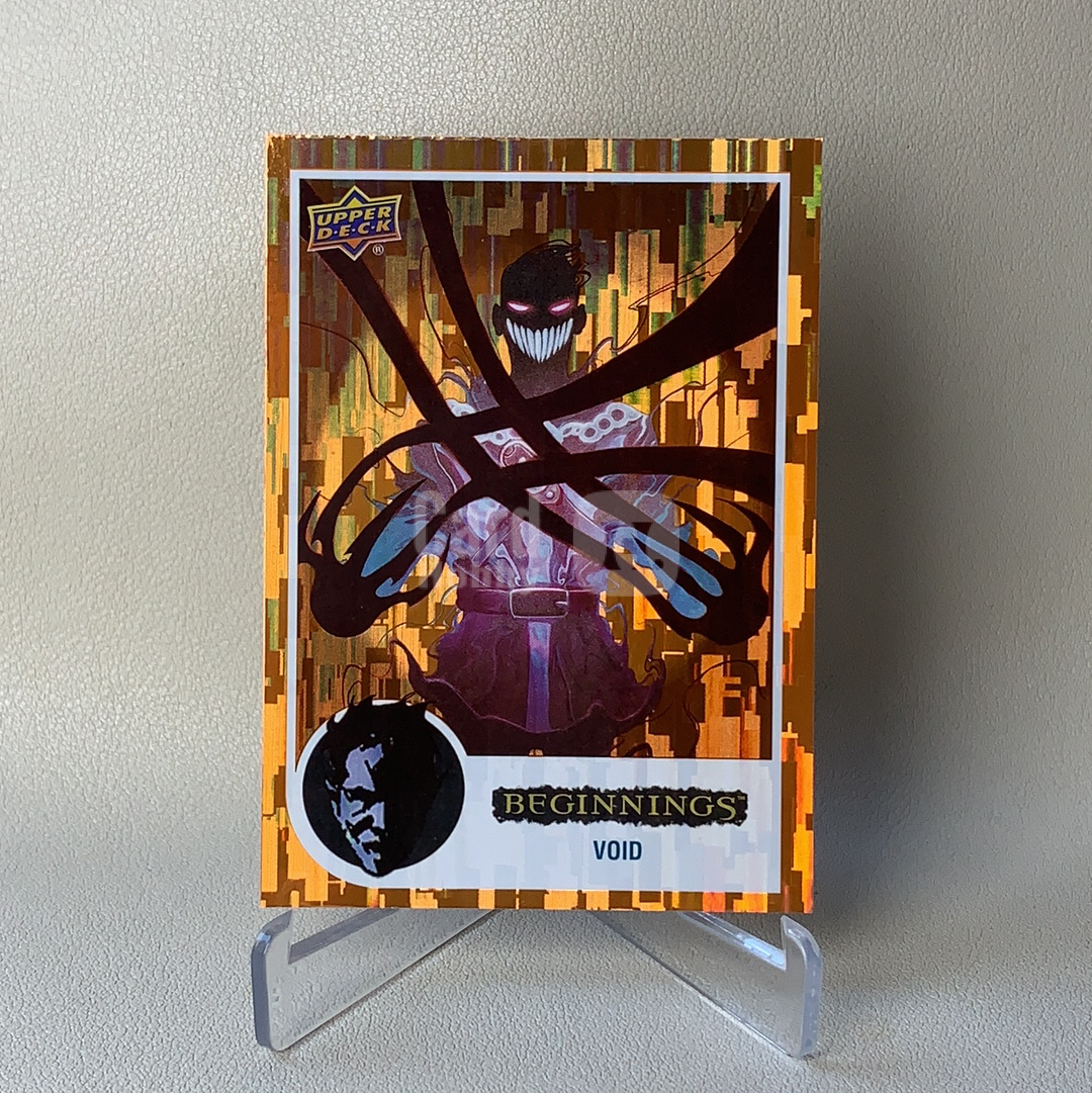 【弈卡代拍】2023 Marvel Upper Deck 漫威 Beginnings 开端2 005/199编 Void 虚无 哨兵人格黑暗面 橙折 折射 品相如图 凑套必备 赵总